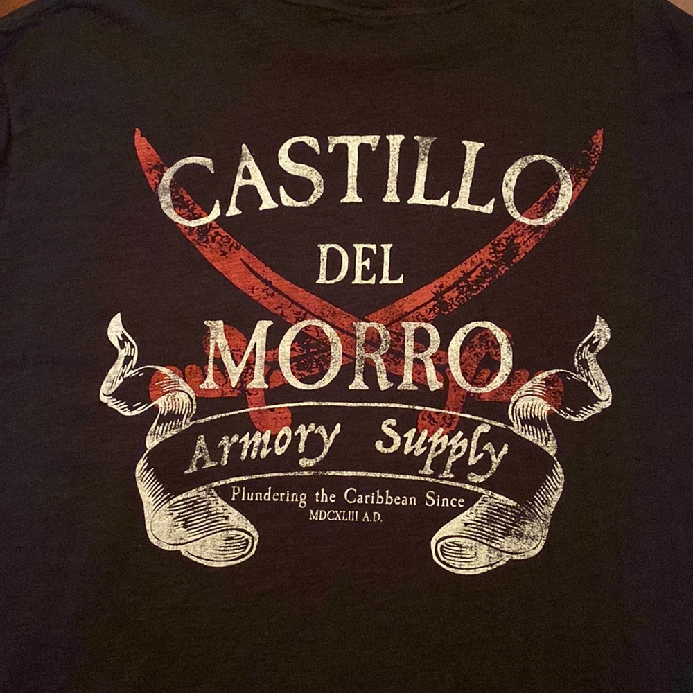Disney Caribbean men’s t-shirt black sz 3XL NWOT never worn Twenty Eight & Main - Picture 1 of 3